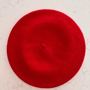 Vibrant Red Beret